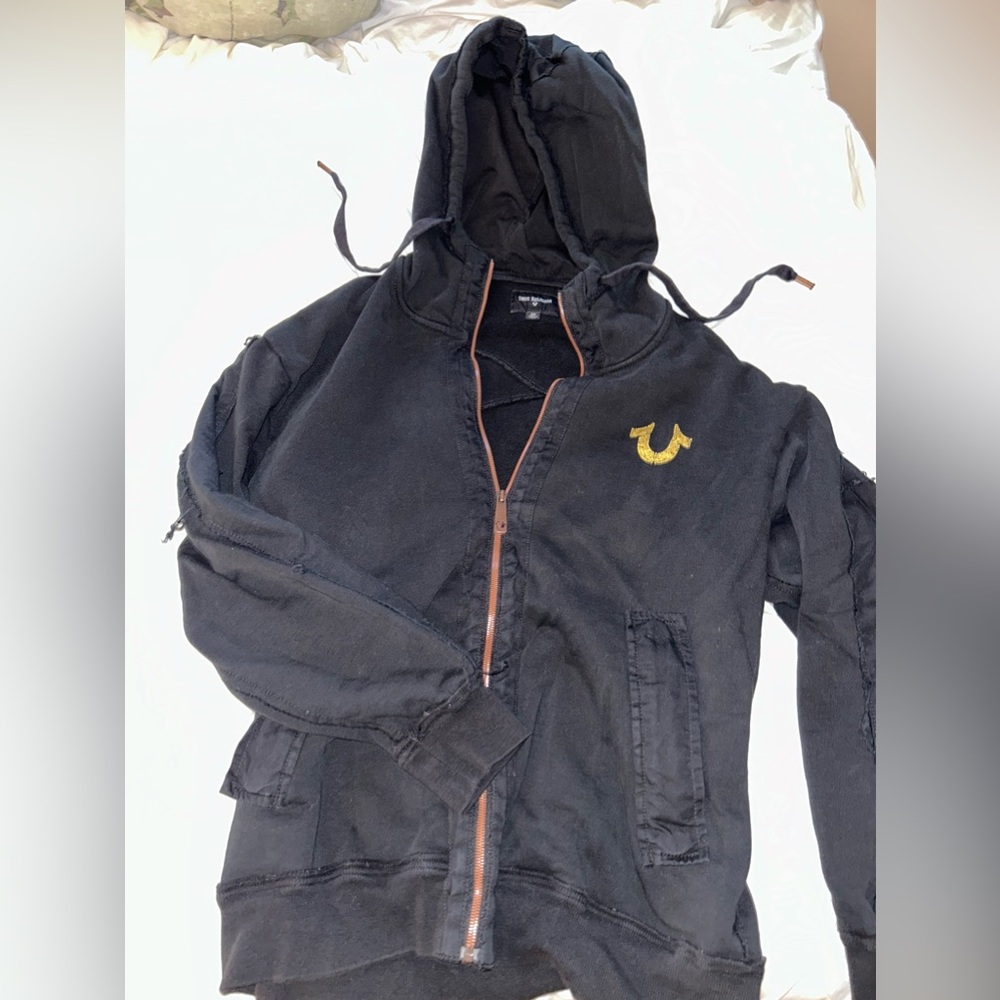 Small True Religion Zip Up Jacket